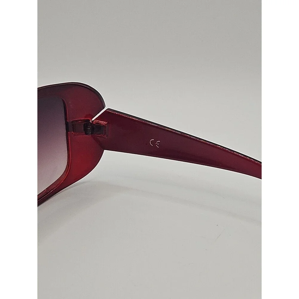 Youth Humars YH81008 Glasses Frames 59mm Dark Red Square Large Fit